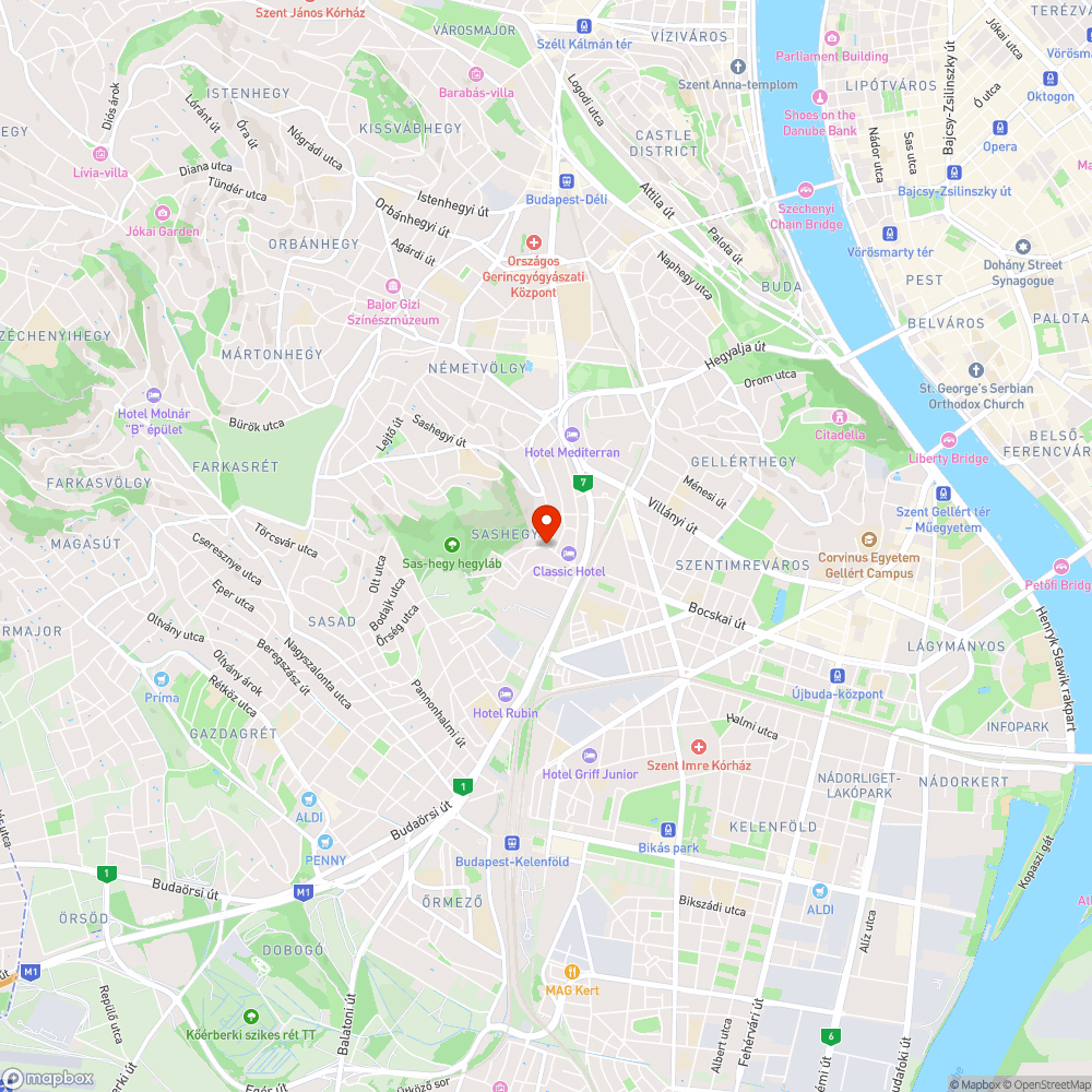 Zólyomi út / Bod Péter utca bejelentés helye