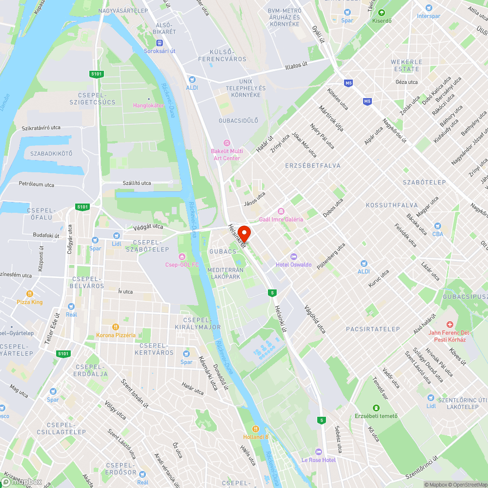 Elhajlott oszlop - Kossuth Lajos utca bejelentés helye