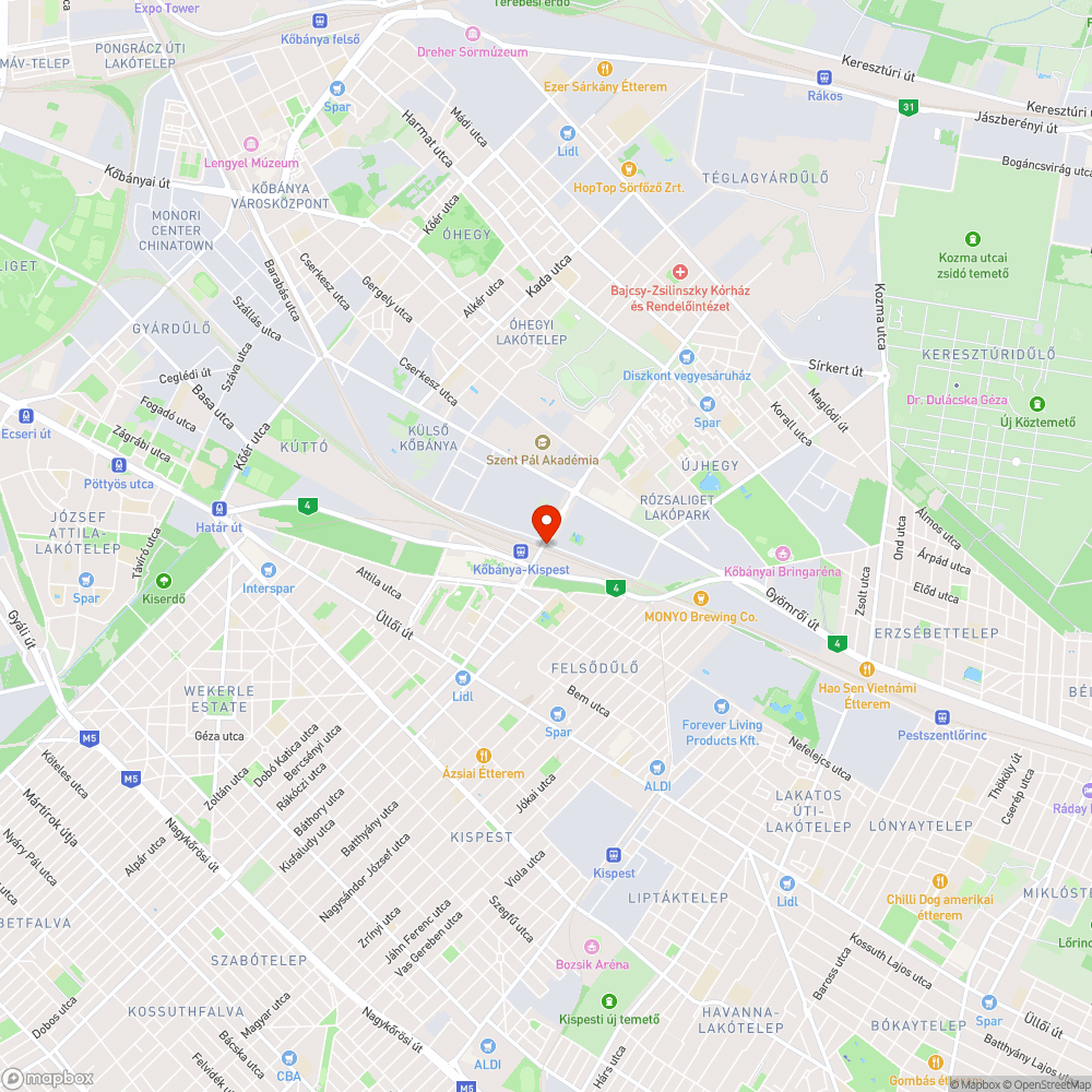 KÖKI vasútállomás lépcsők és felüljáró épülete bejelentés helye