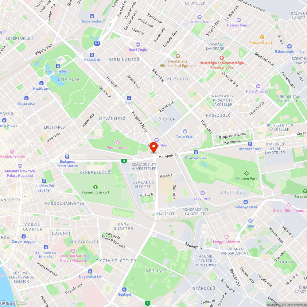 Betört kijelző bejelentés helye