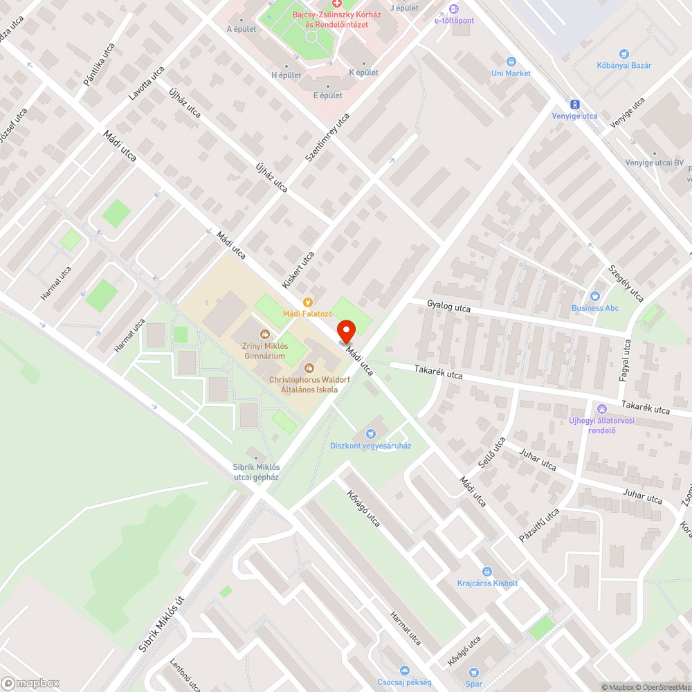 Hiányzó fényterelő bejelentés helye