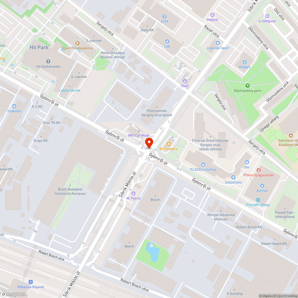 Zebra hiány bejelentés helye