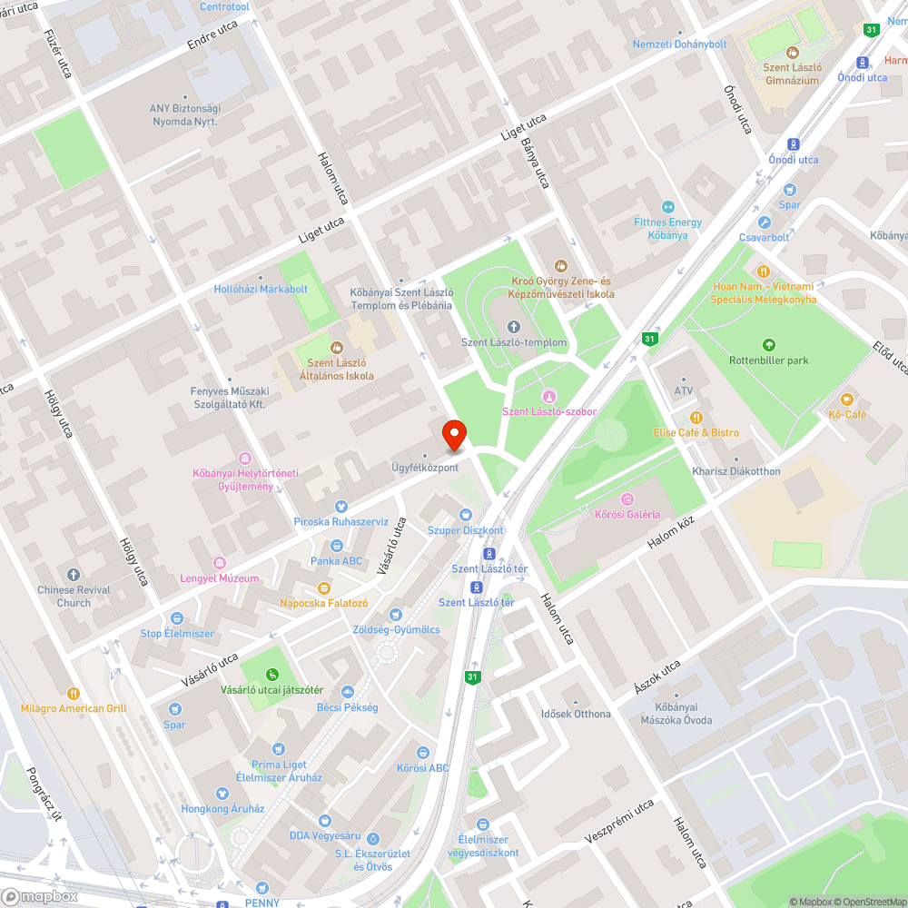 Szemet szúrt bejelentés helye