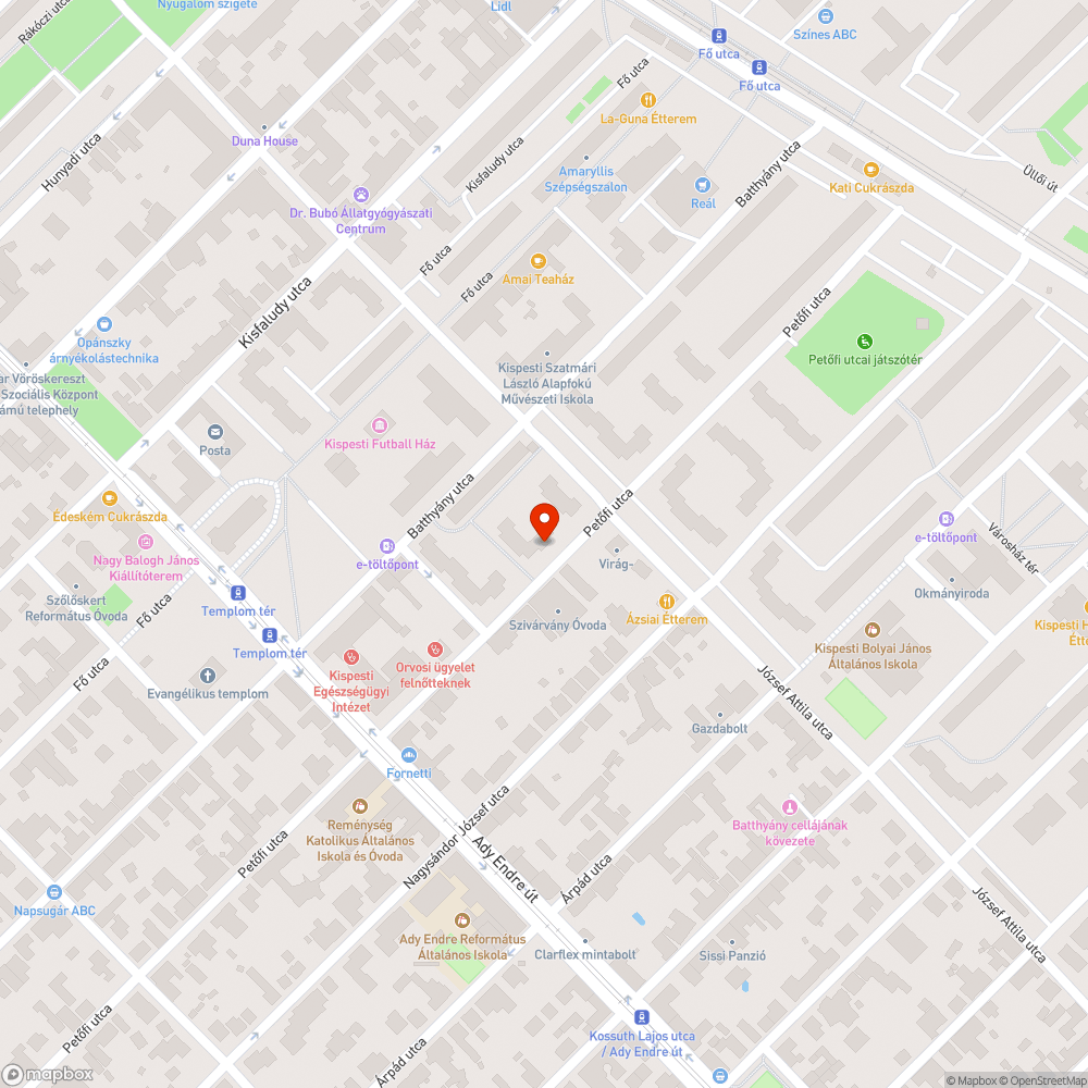 Hónapok óta nem mozduló autó bejelentés helye