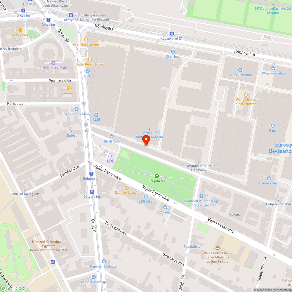 szemét bejelentés helye