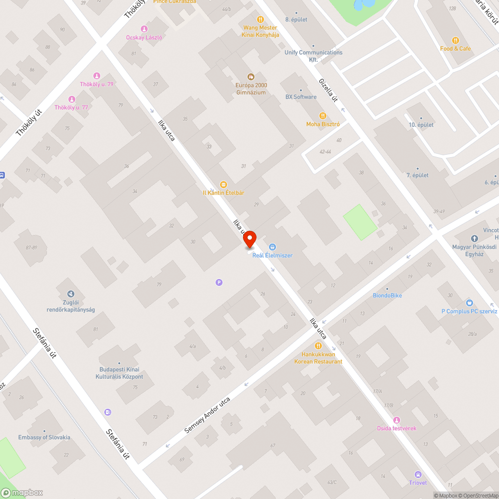 Szemét és mocsok az Ilka utcában bejelentés helye