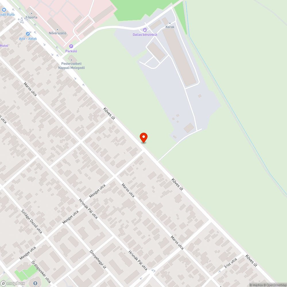 Buszmegálló rendbetétele bejelentés helye