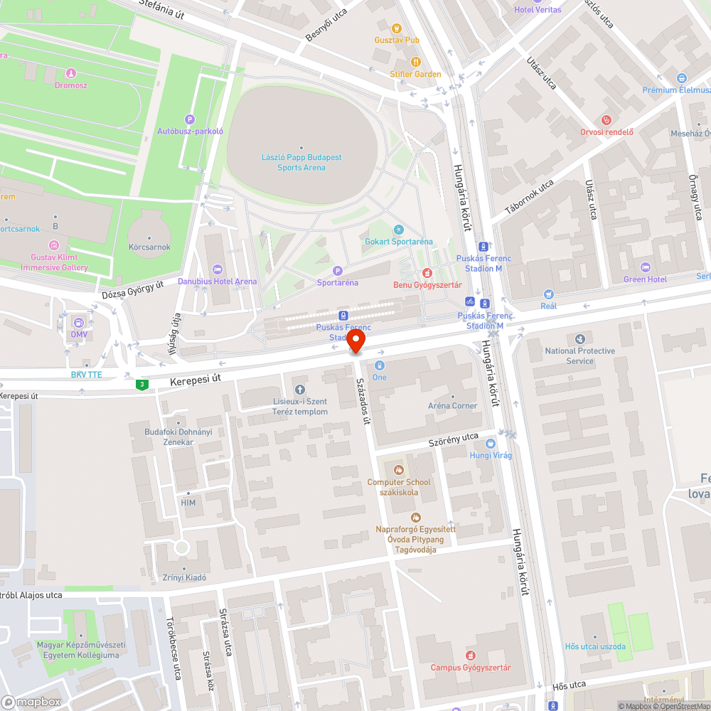 Hiányzó útburkolati jelek bejelentés helye