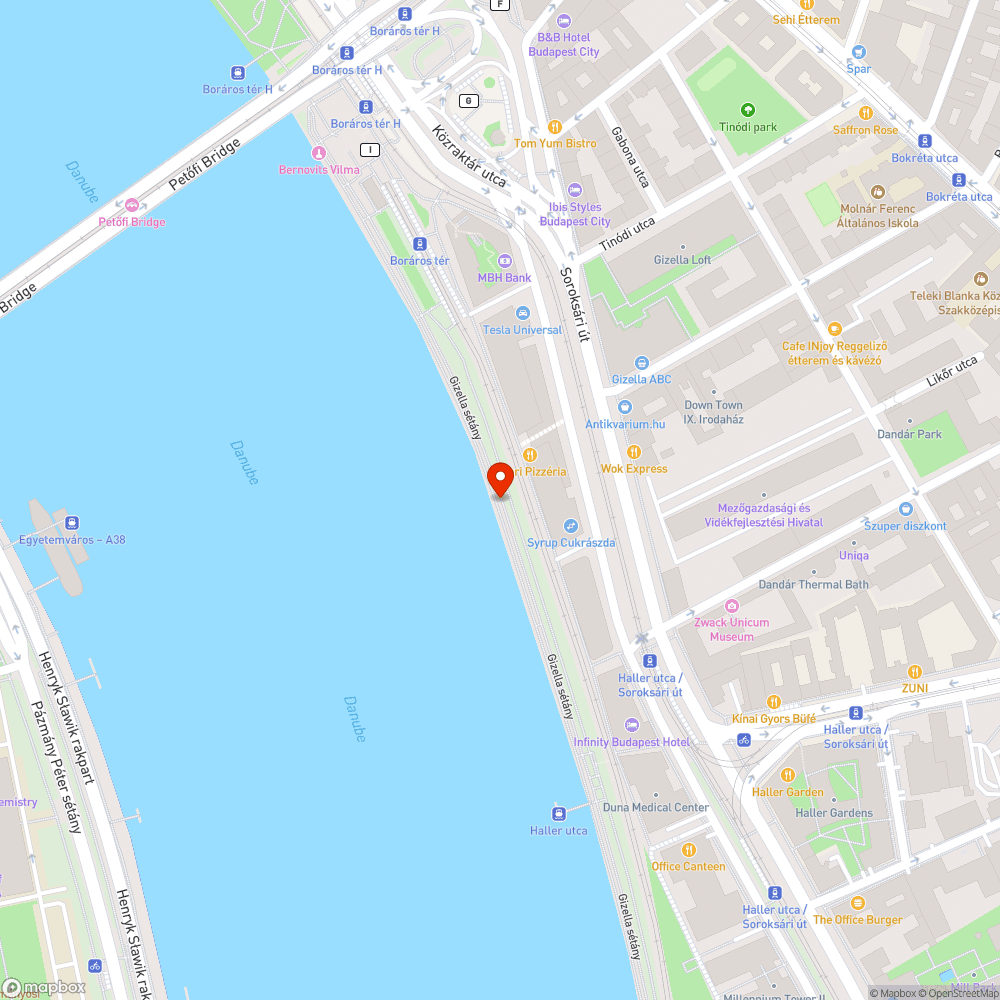 A MÜPA és a Boráros tér között pusztulnak a juharok bejelentés helye