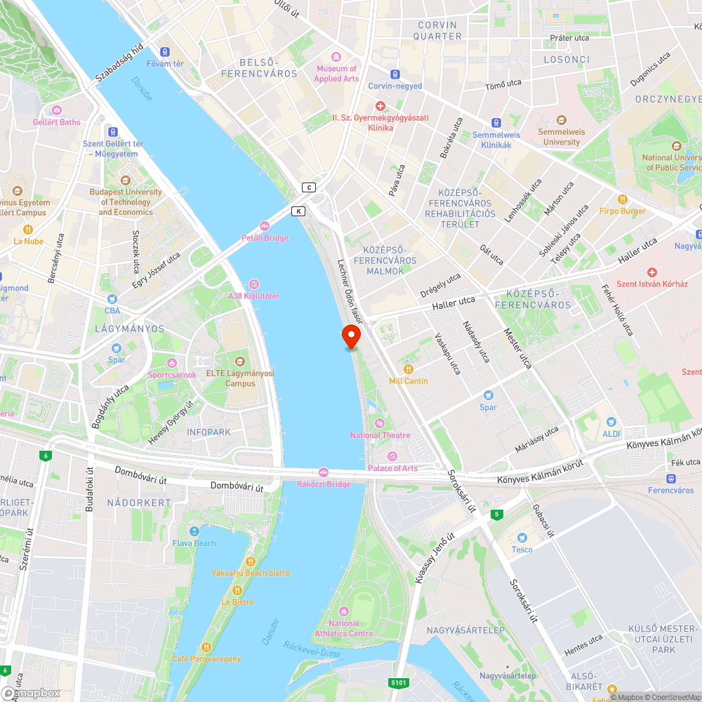 A rázóköves bicikliút helyett bejelentés helye