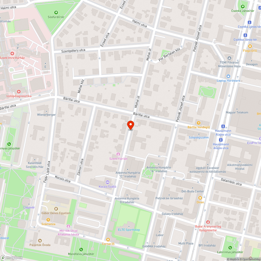 Mohai úti értelmetlen foltozgatás bejelentés helye