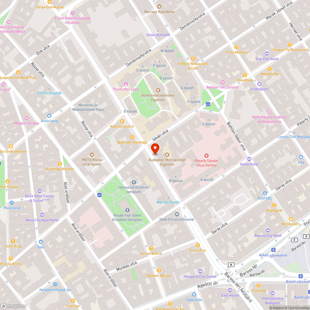 Balesetet szenvedett autó bejelentés helye