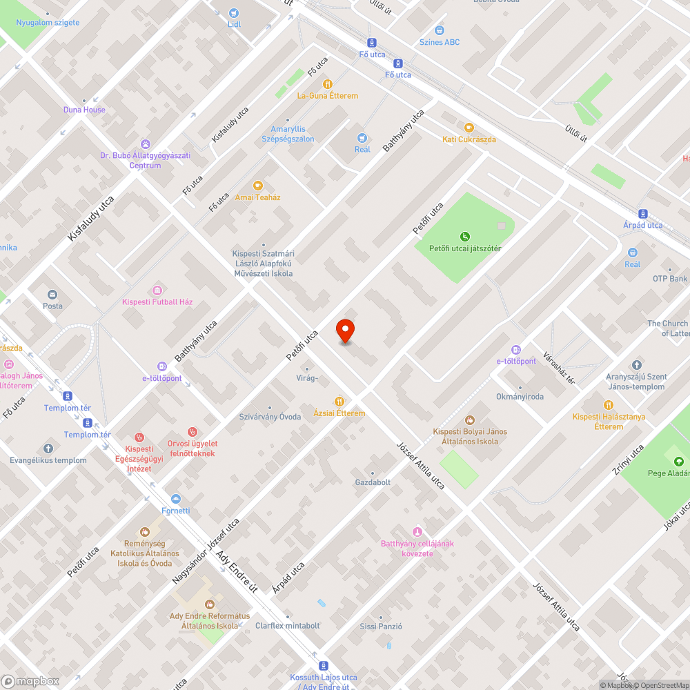 Hónapok óta nem mozduló autó bejelentés helye