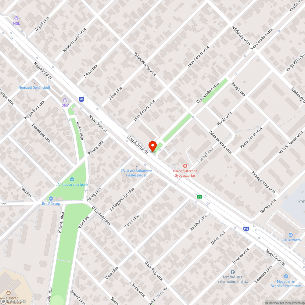 Mindhárom új fa kipusztult bejelentés helye