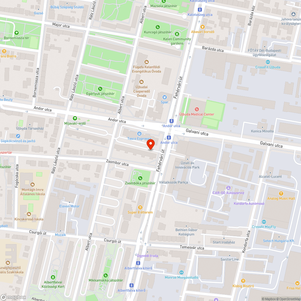 Nincsen közvilágítás bejelentés helye