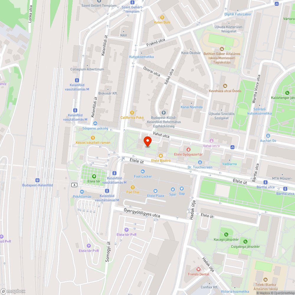 Felesleges kerékpáros kerülő az Etele úton bejelentés helye