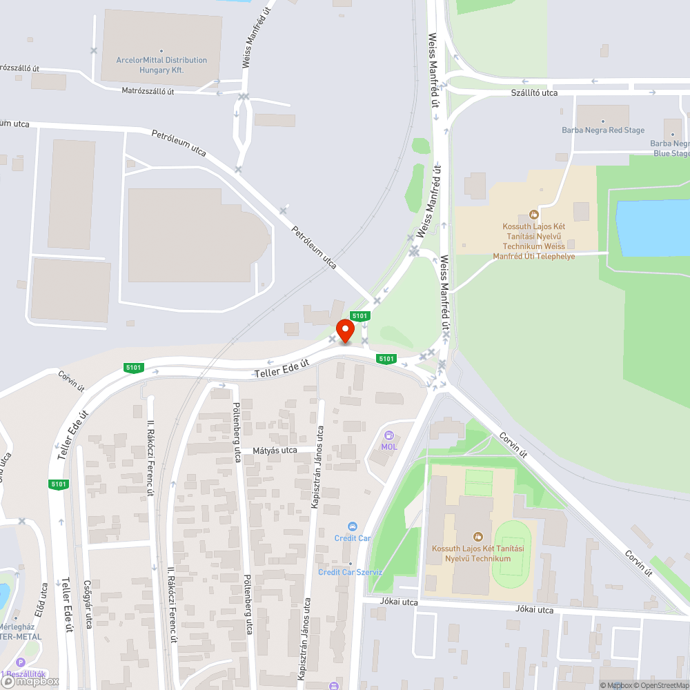 Nem működő zöld lámpa bejelentés helye