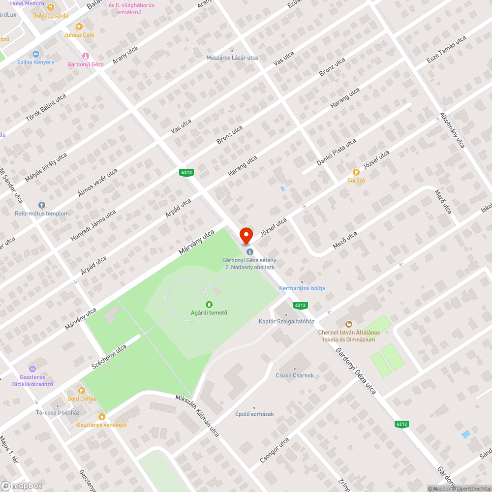 Szabadon lógó LED-panel bejelentés helye