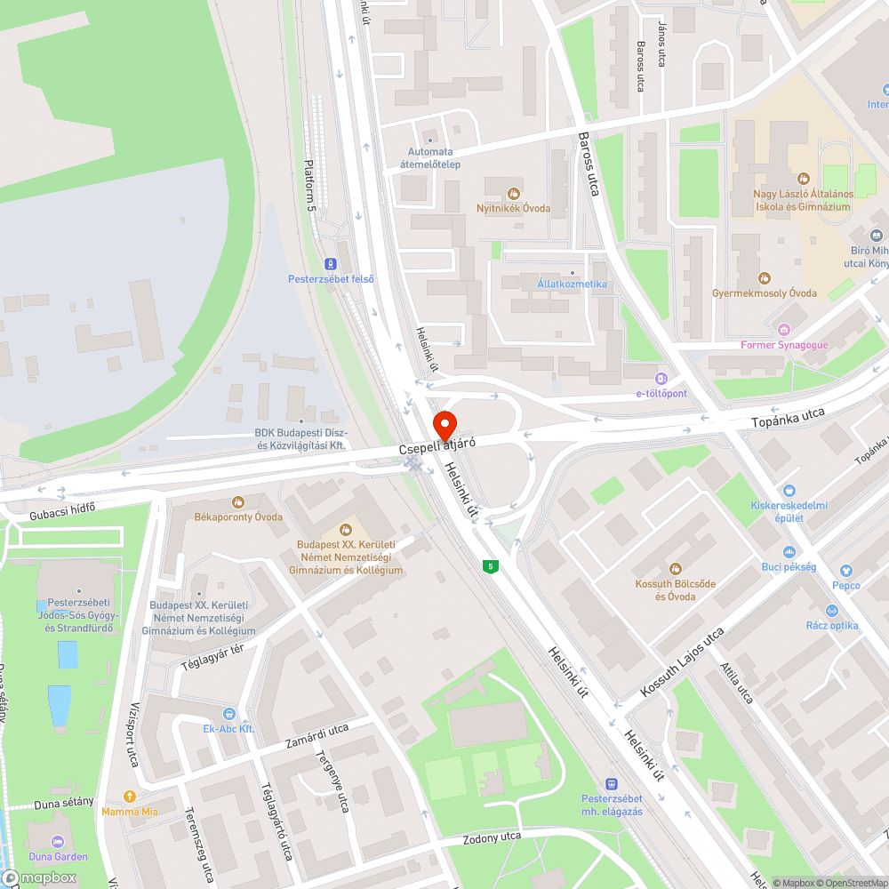 Kidöntött elekromos szekrény bejelentés helye