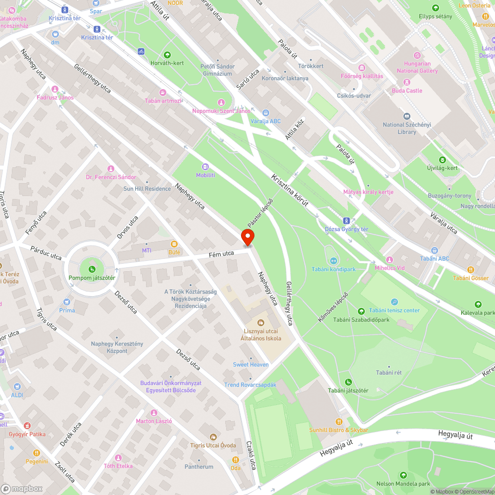 Balesetveszélyes fedlap bejelentés helye