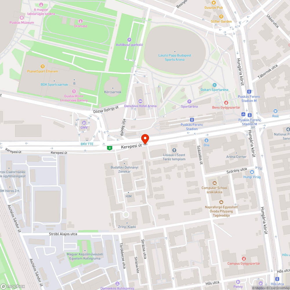 Beszakadt bejelentés helye