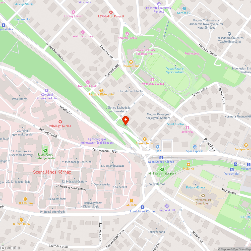 Vakító, üres reklámtábla a Szilágyi Erzsébet fasornál bejelentés helye