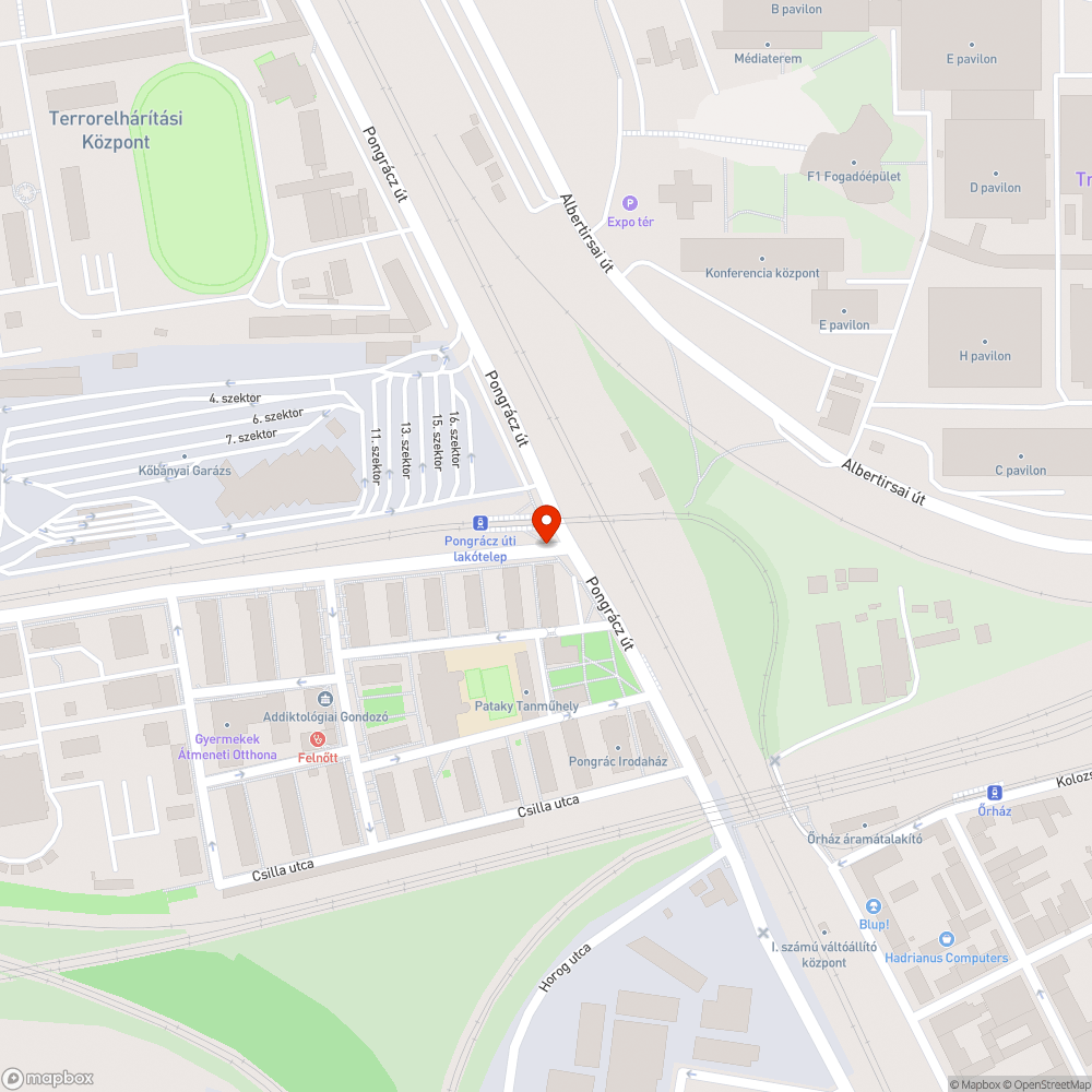 Nincsen kijelölt gyalogátkelőhely bejelentés helye