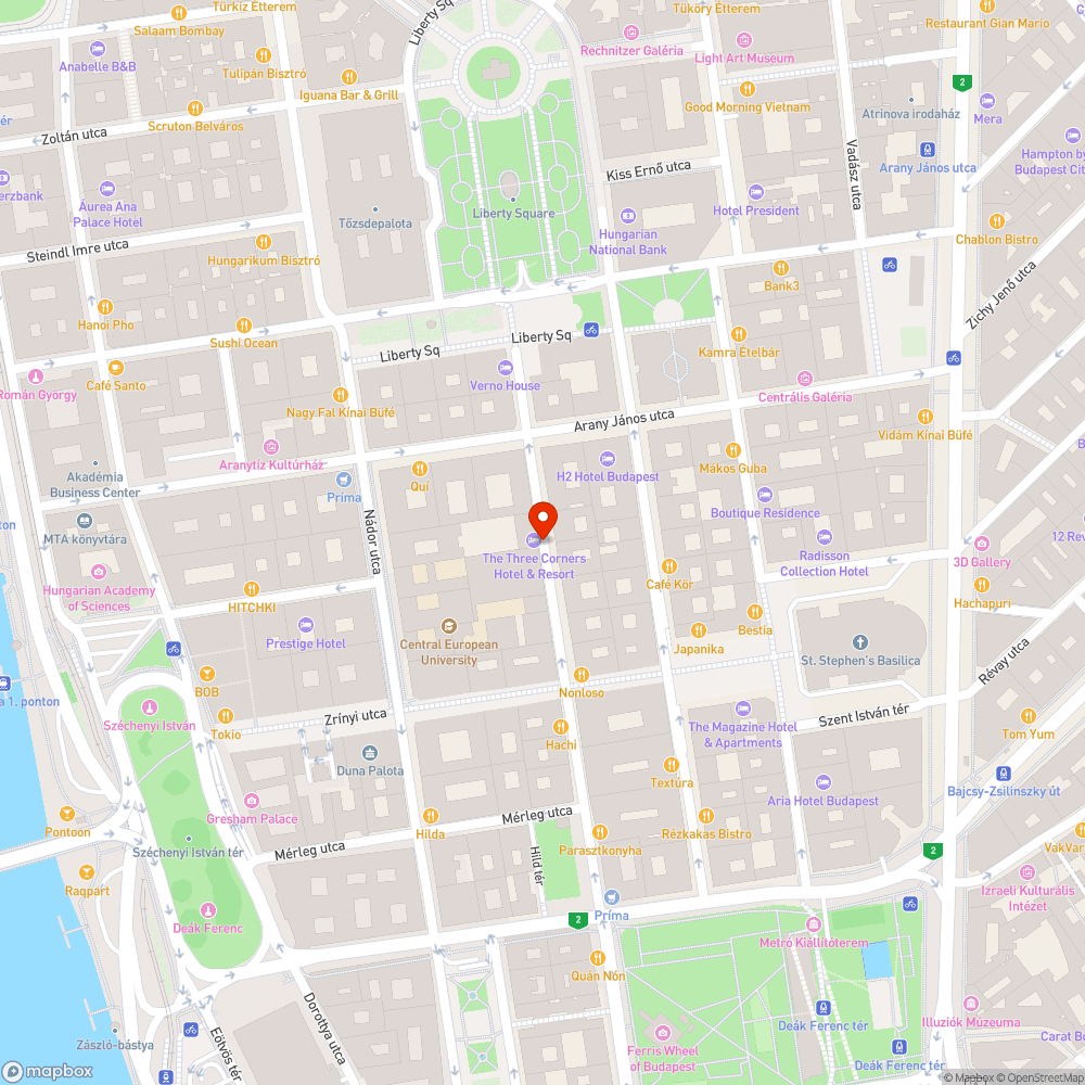 Roncskerékpár az Október 6-a utcában bejelentés helye