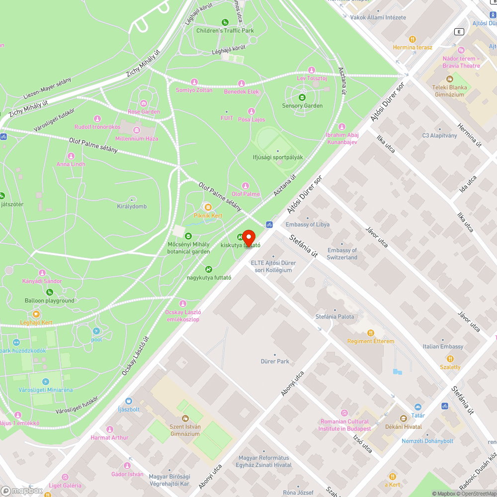 Galambtetem bejelentés helye