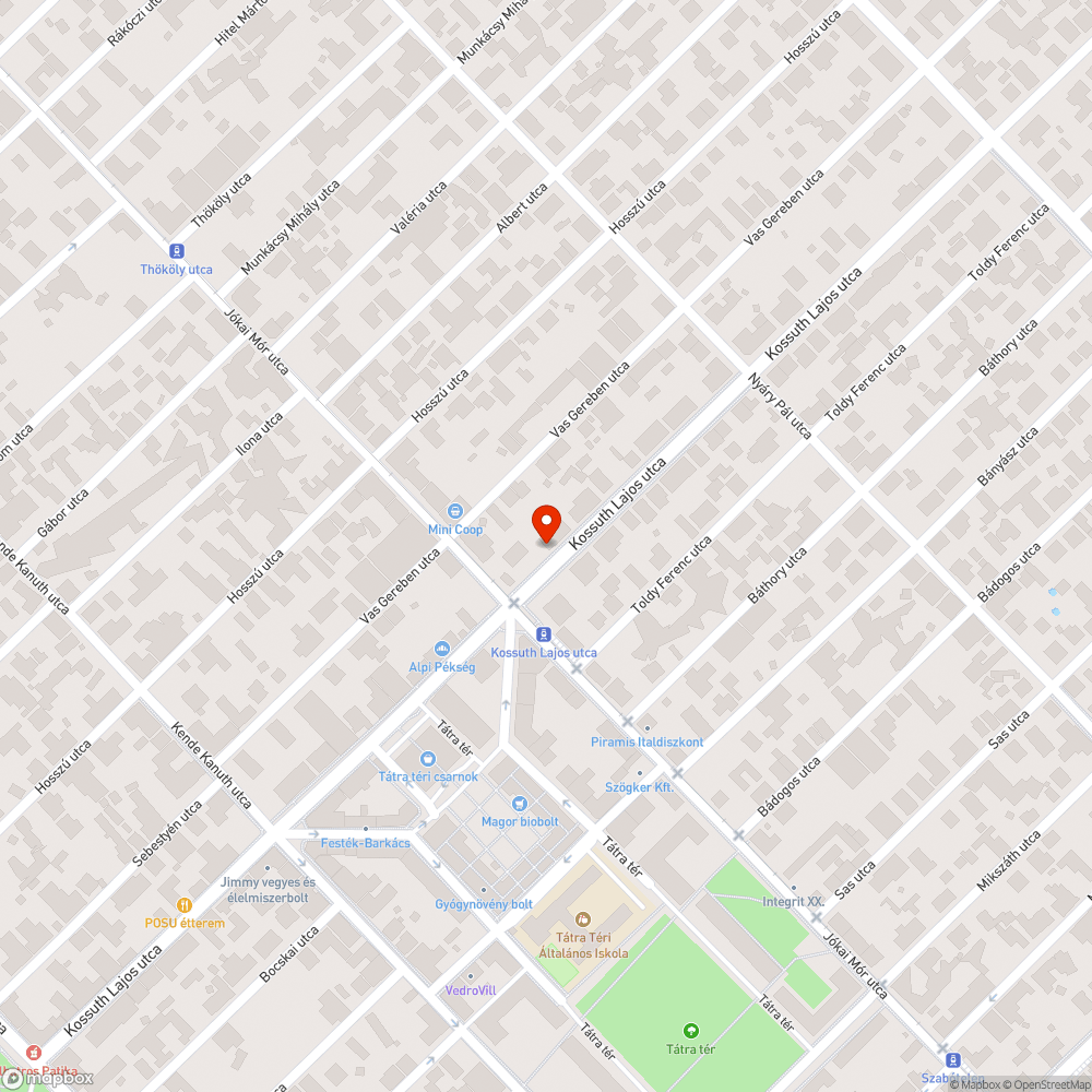 botrányos járda bejelentés helye