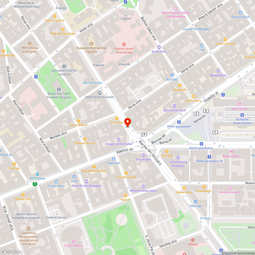 Eldőlt megálló tábla bejelentés helye