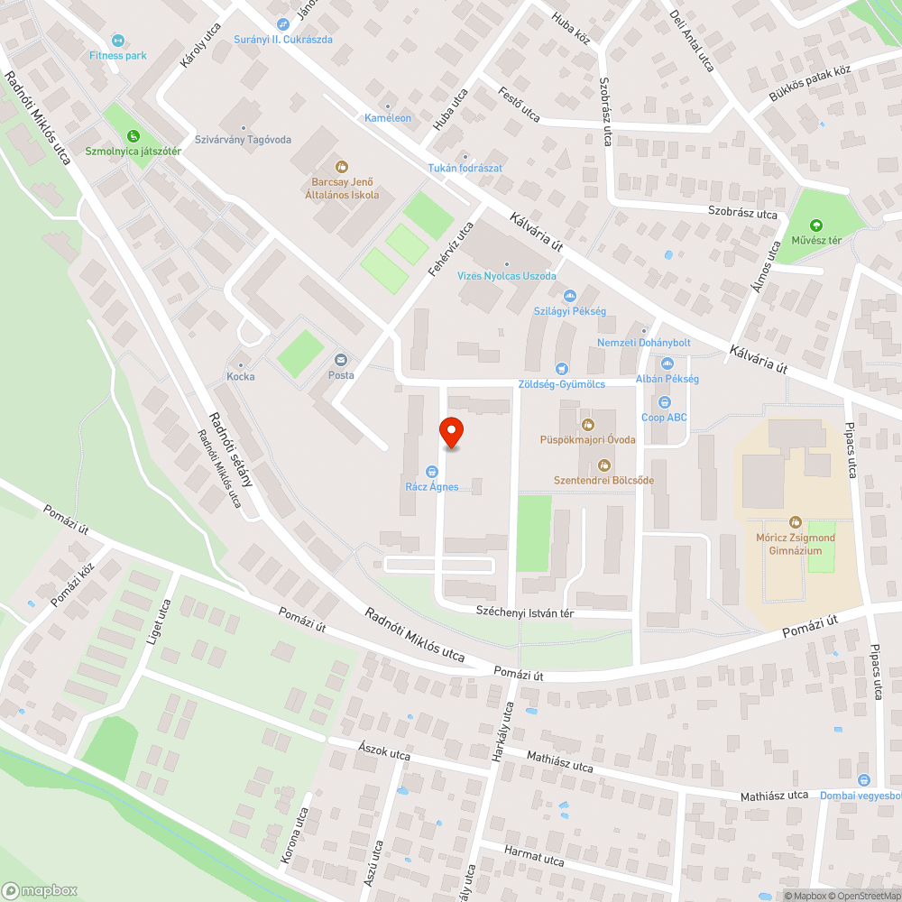 Zöldhulladék bejelentés helye