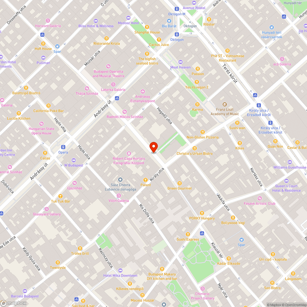 Elhanyagolt telefonfülke - Nagymező utca bejelentés helye