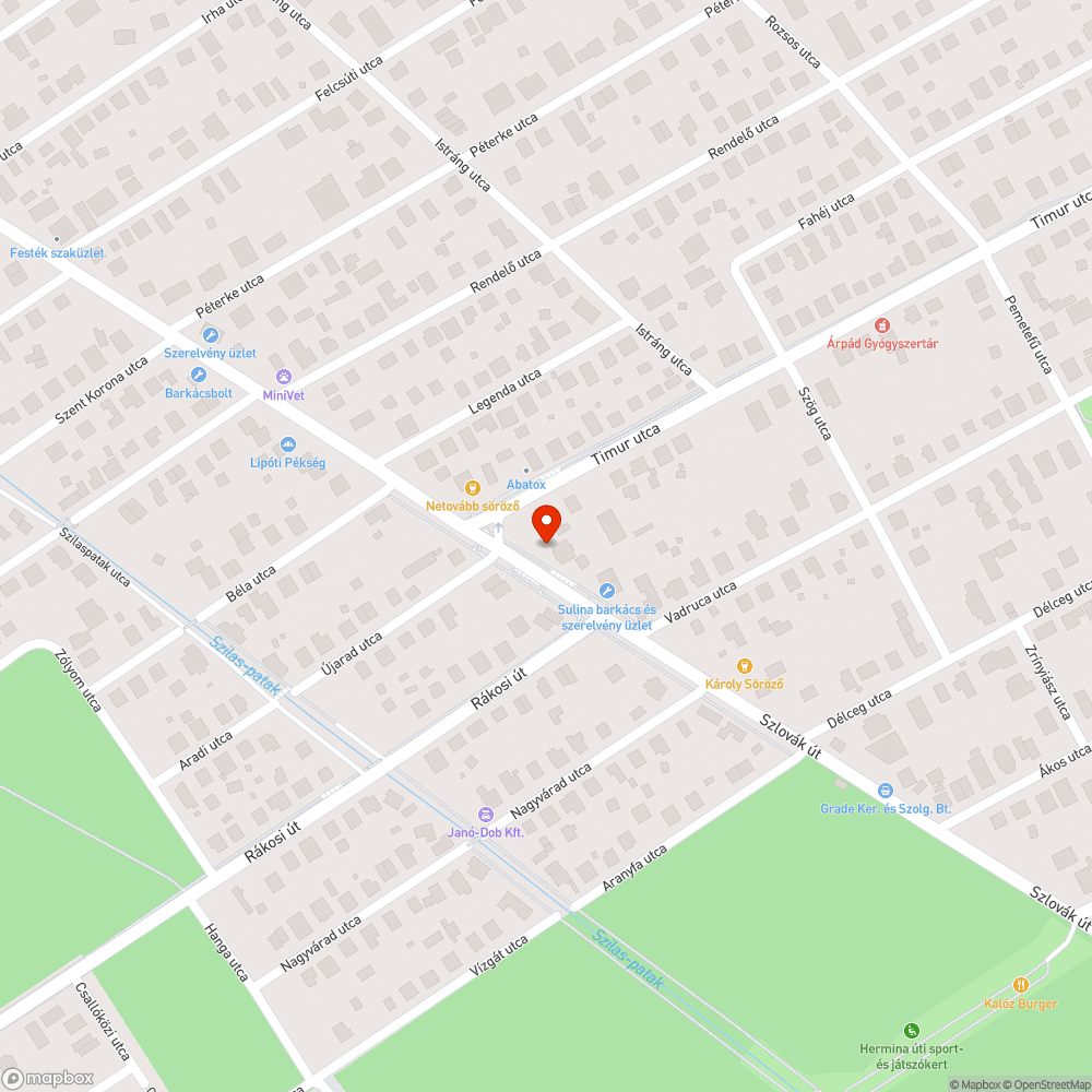 Rozsdás oszlop bejelentés helye