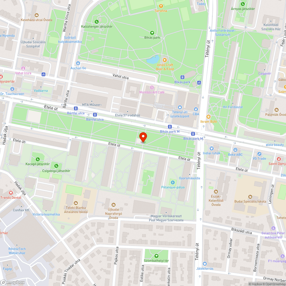 Ferde lámpa bejelentés helye