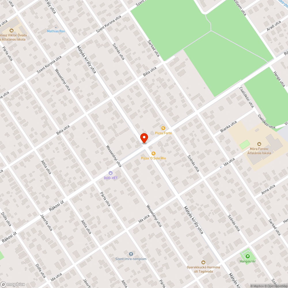 Fényterelő hiány bejelentés helye