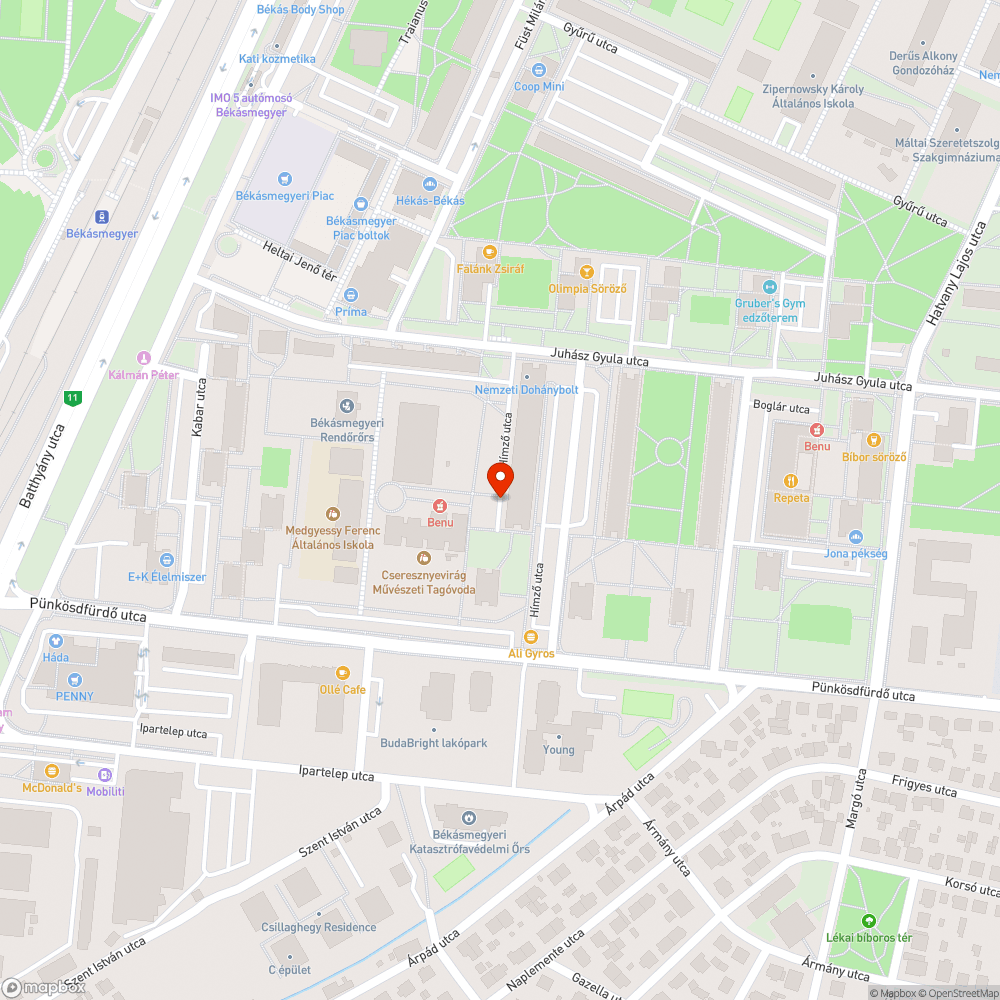 Lezuhant kuka bejelentés helye