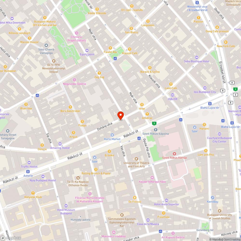 Firkás tábla (Nagy Diófa utca) bejelentés helye