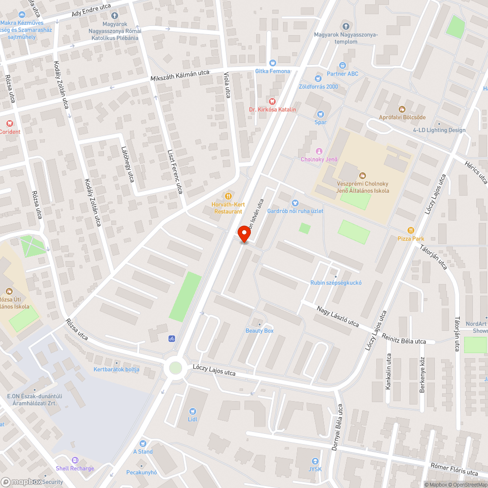 Vadkender bejelentés helye