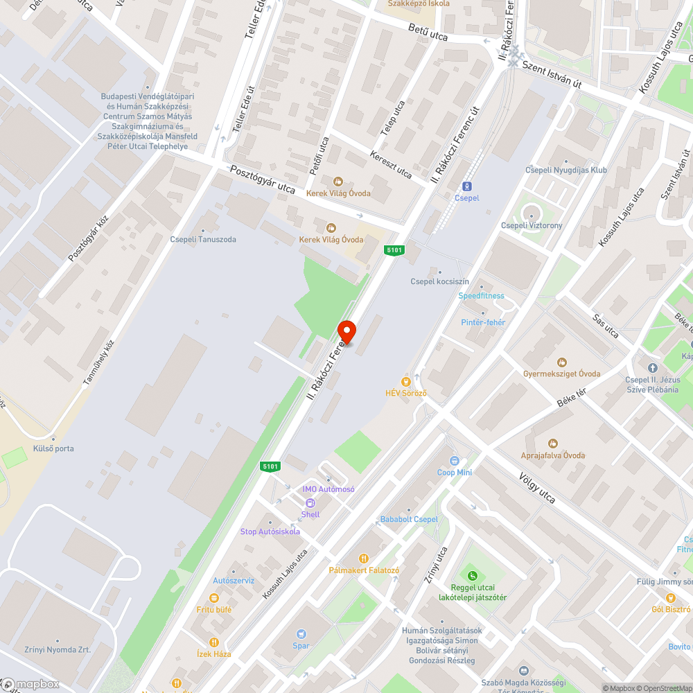 Sóder a járdán bejelentés helye