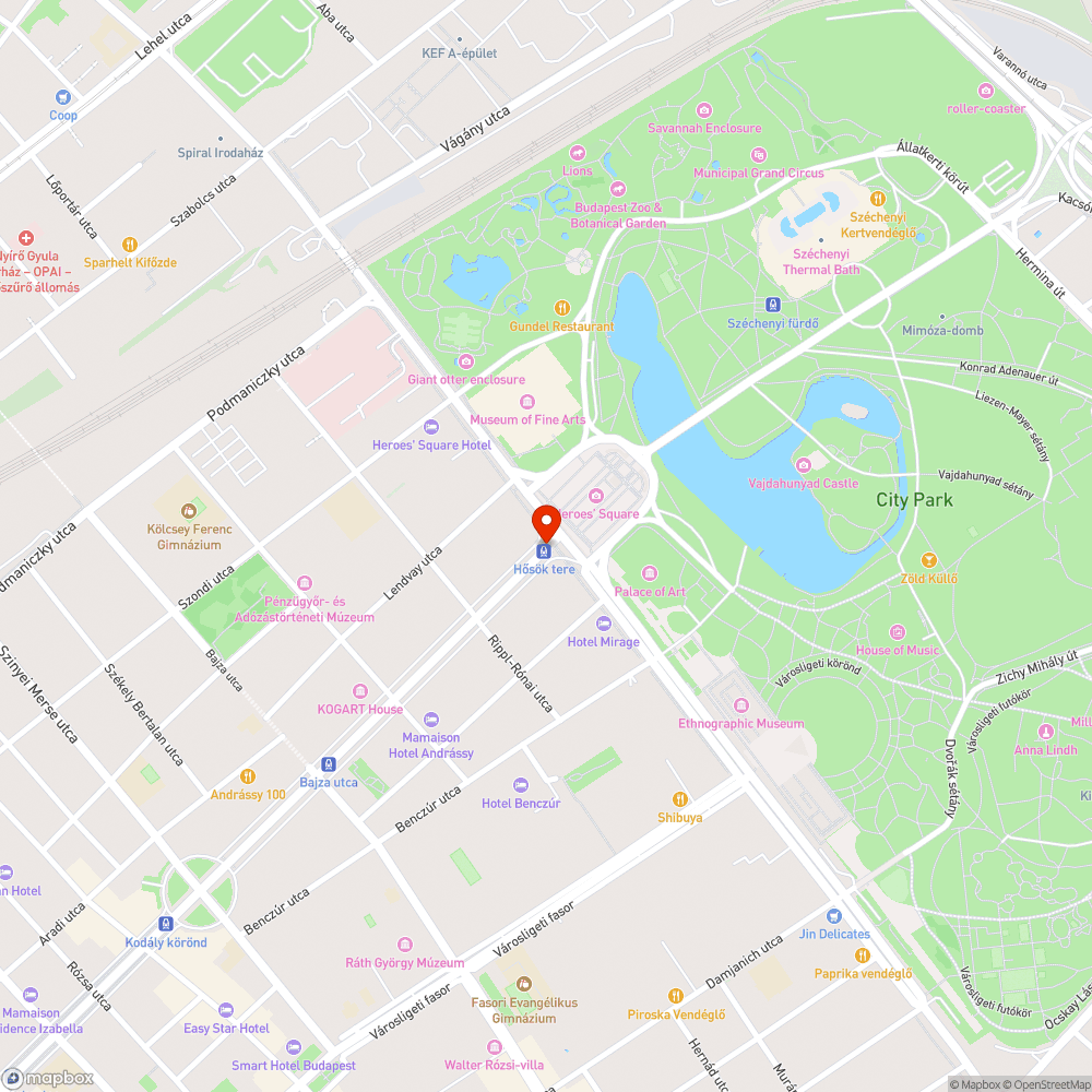 Lekopott bejelentés helye