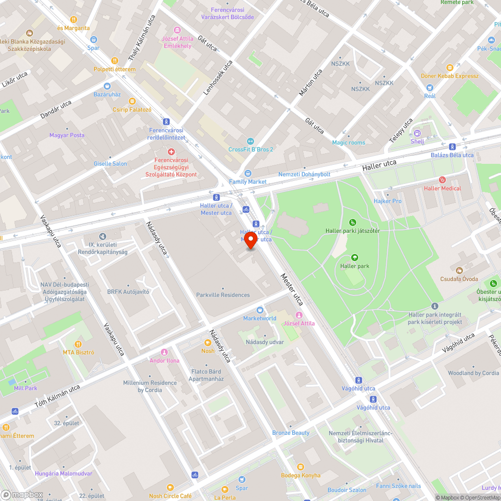 Veszélyes aknafedél bejelentés helye