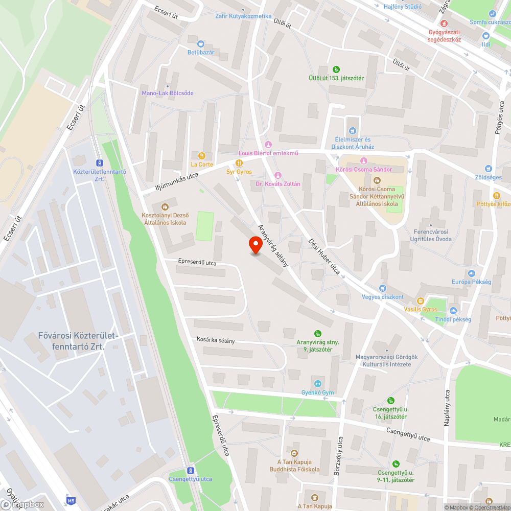 Illegális hulladék közterületen bejelentés helye