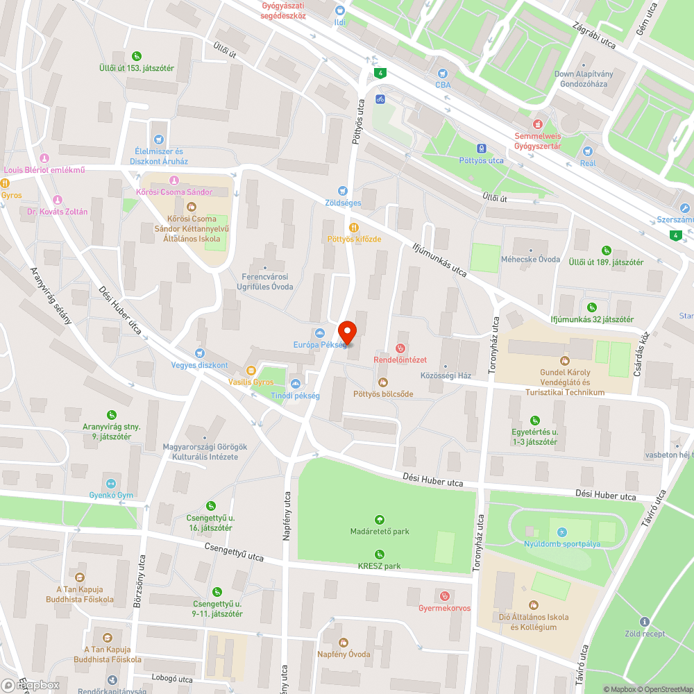 Veszélyes burkolat a mászóka körül bejelentés helye