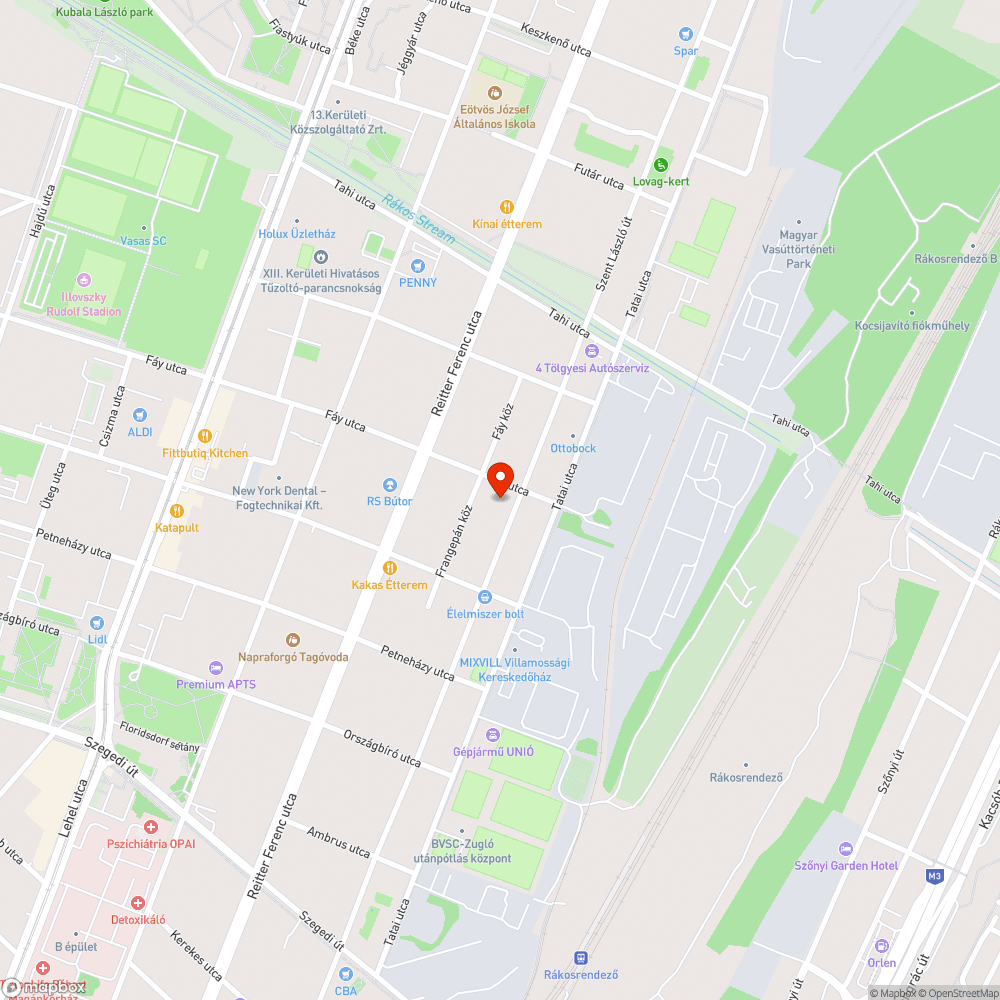 Csőtörés bejelentés helye