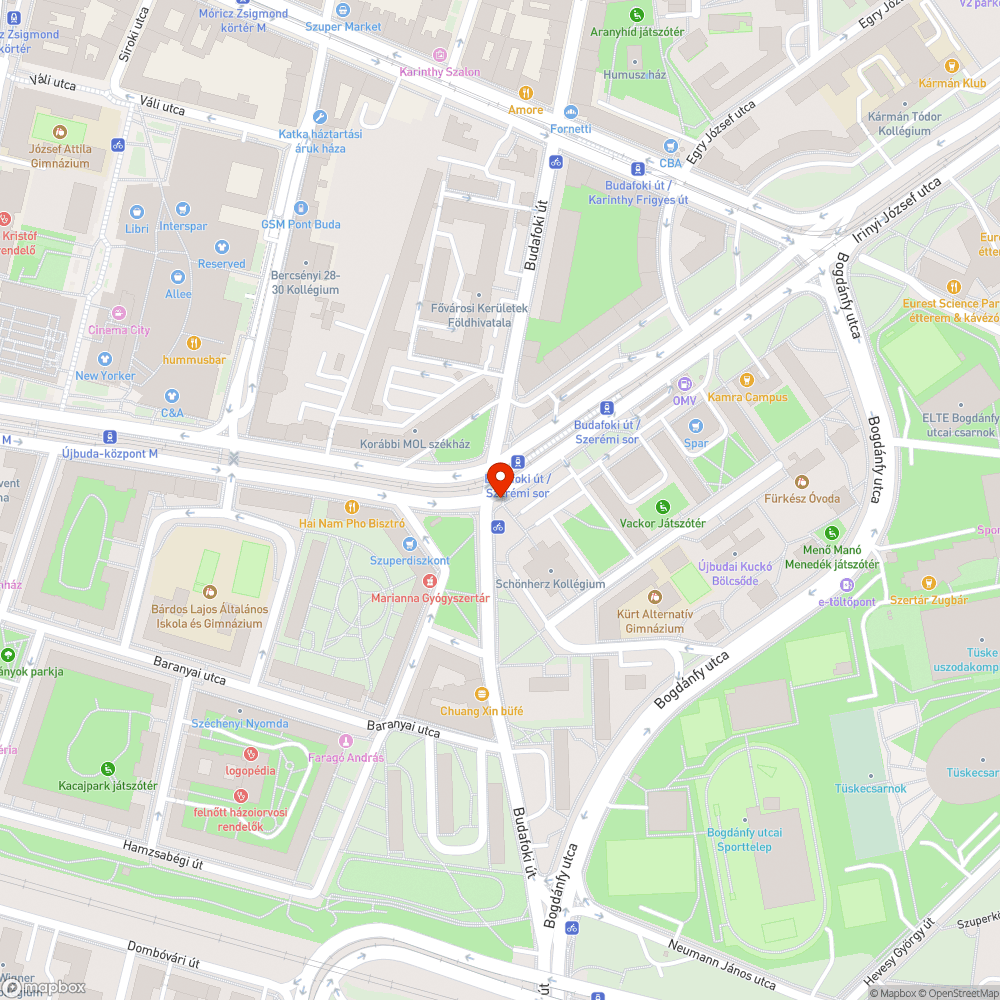 Nem működő köztéri óra bejelentés helye