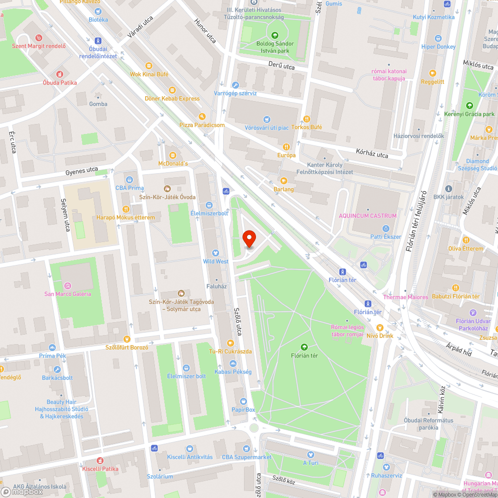 Szemétdombok bejelentés helye