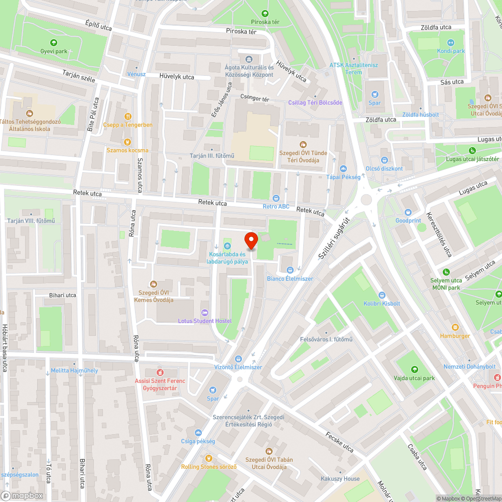 Nem működő köztéri csap bejelentés helye