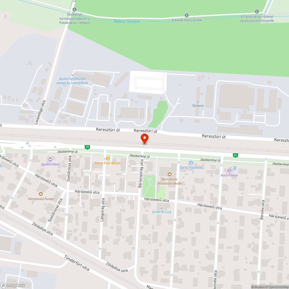 Hibás lámpa bejelentés helye