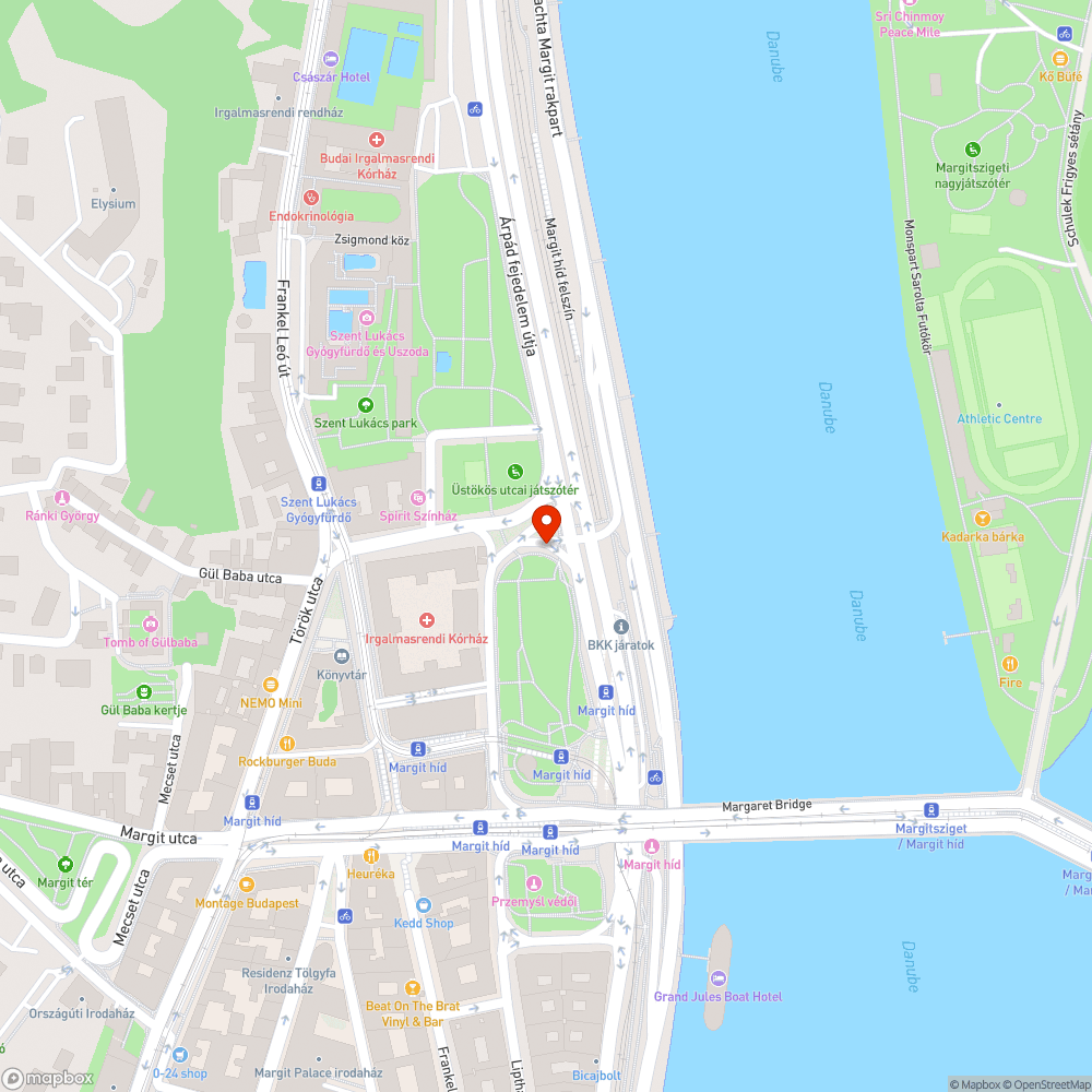 Aszfaltozás hiánya a Germanus Gyula parknál bejelentés helye